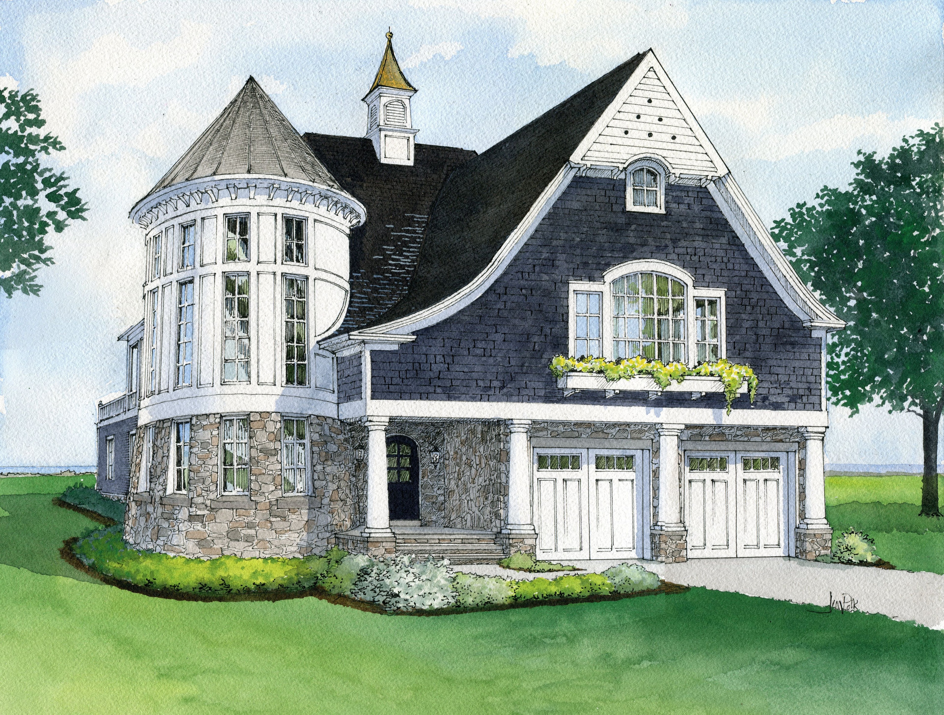 Shingle Style — Lakefront